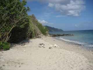 WIDE SANDY BEACH